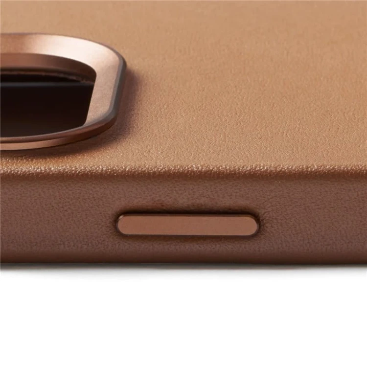 Etui Mujjo Full Leather MagSafe iPhone 15 Pro
