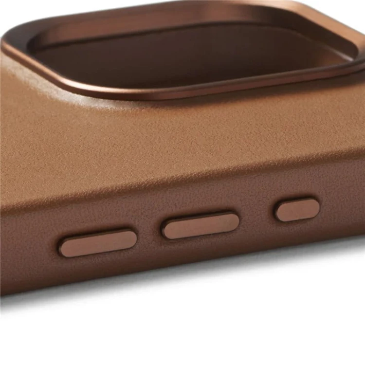 Etui Mujjo Full Leather MagSafe iPhone 15 Pro