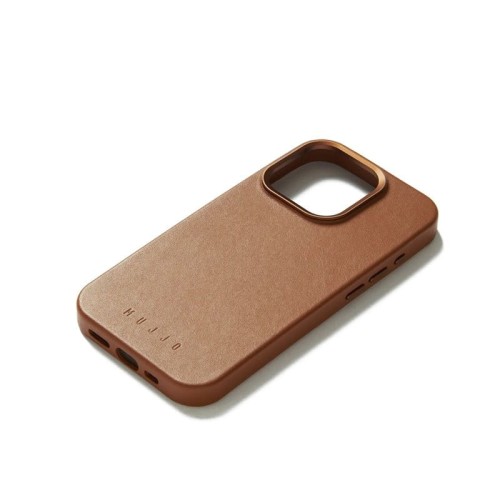 Etui Mujjo Full Leather MagSafe iPhone 15 Pro