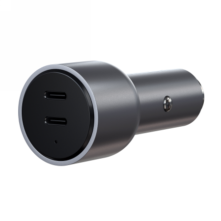 Ładowarka samochodowa Satechi Dual 40W 2x USB-C PD