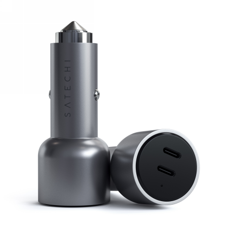 Ładowarka samochodowa Satechi Dual 40W 2x USB-C PD