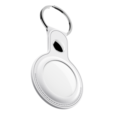 Brelok do Apple AirTag KeyBudz Keyring (biały)