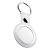 Brelok do Apple AirTag KeyBudz Keyring (biały)