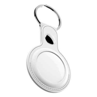 Brelok do Apple AirTag KeyBudz Keyring (biały)