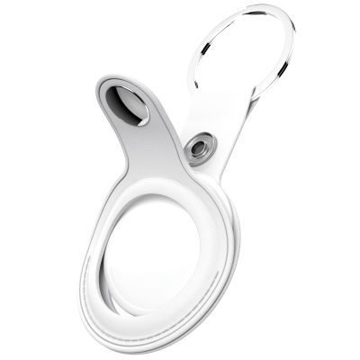 Brelok do Apple AirTag KeyBudz Keyring (biały)