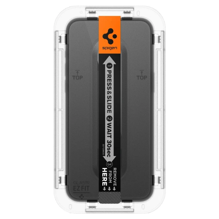 Szkło ochronne SPIGEN Glas.Tr "EZ FIT" FC 2-pack iPhone 15