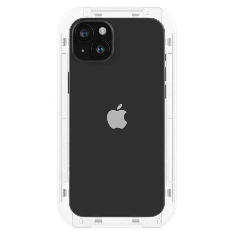 Szkło ochronne SPIGEN Glas.Tr "EZ FIT" FC 2-pack iPhone 15