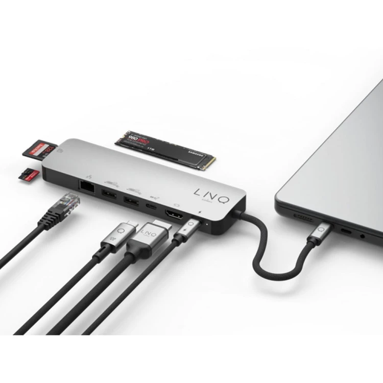 Adapter Linq SSD Pro 9-port USB-C Hub