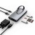 Adapter SATECHI on the go USB-C Hub (szary)