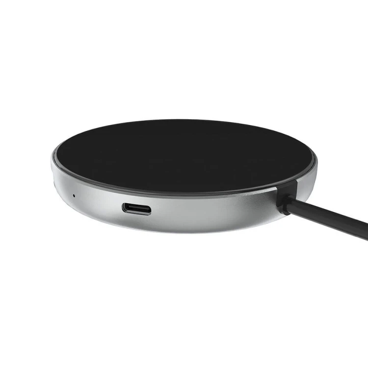Adapter JCPAL Elex Wireless Charger USB-C HUB (szary)