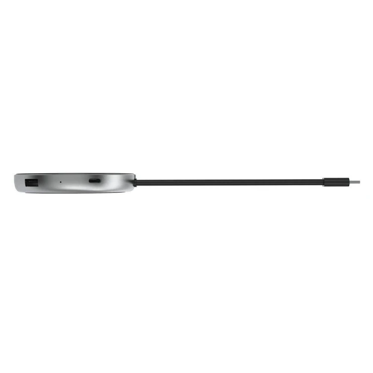 Adapter JCPAL Elex Wireless Charger USB-C HUB (szary)