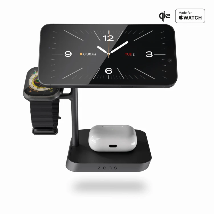 Ładowarka bezprzewodowa z podstawką ZENS Office Charger Pro 3