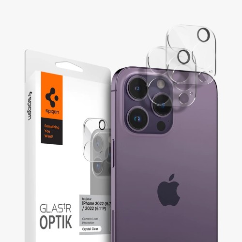 Spigen Optik.Tr 2-pack dla iPhone 14/15 Pro/14/15 Pro Max