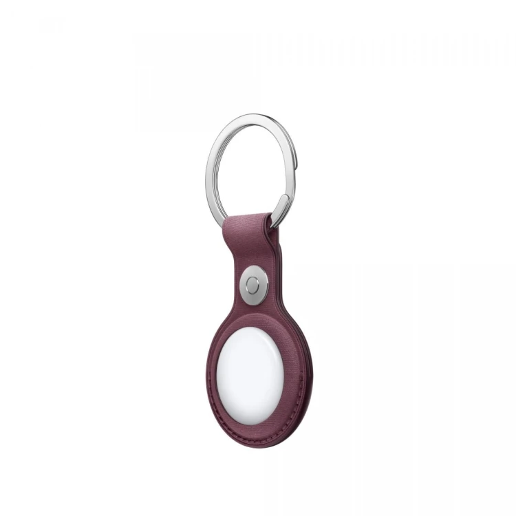 Brelok Apple FineWoven do AirTag (rubinowa morwa)