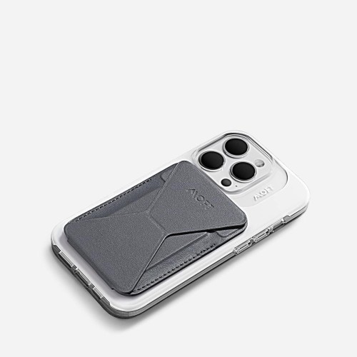 Podstawka/Portfel Moft iPhone 12-15 i Pro (szary)