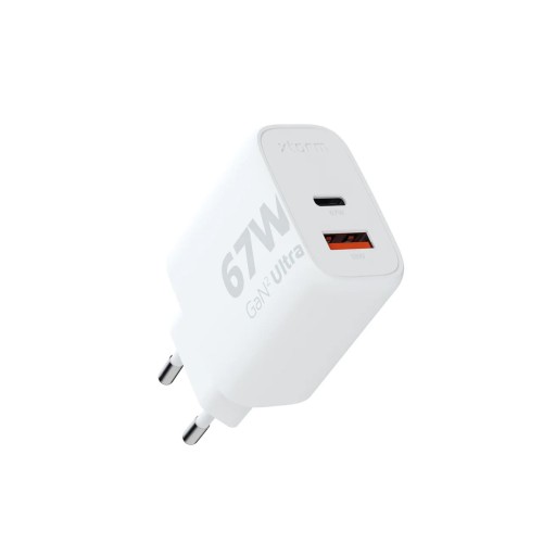 Zasilacz XTORM Ultra USB-C PD + USB 67W (biały)