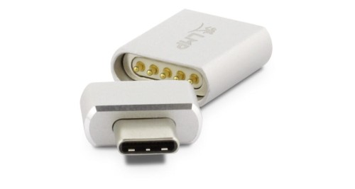 LMP Magnetyczny Adapter USB-C do ładowania (srebrny)