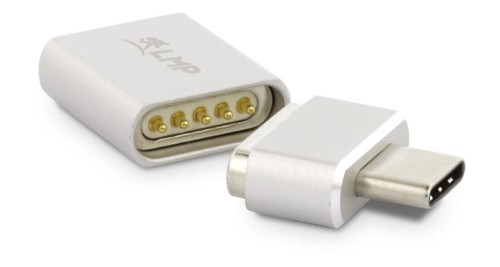 LMP Magnetyczny Adapter USB-C do ładowania (srebrny)