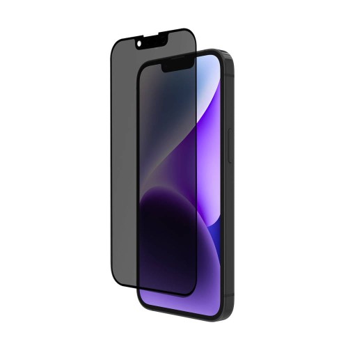 Szkło ochronne JCPAL Preserver prywatyzujące iPhone 15 Pro (czarny)