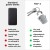 Powerbank Rolling Square TAU2 USB-C 3w1 (czarny)