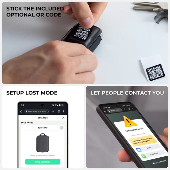 Powerbank Rolling Square TAU2 USB-C 3w1 (czarny)