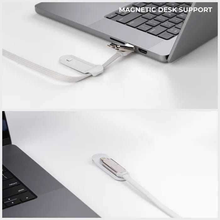 Kabel Rolling Square inCharge XL 2m USB-C uniwersalny (biały)