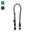 Kabel Rolling Square inCharge XL 30cm USB-C uniwersalny (czarny)