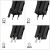 Zasilacz Rolling Square Travel USB-C PD + USB-A 20W (czarny)