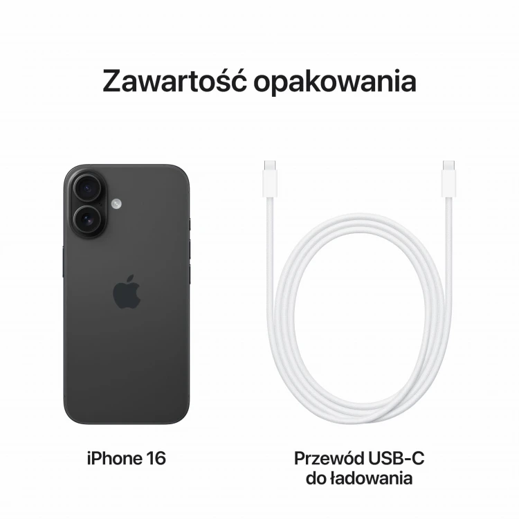 Apple iPhone 16 Black (czarny)