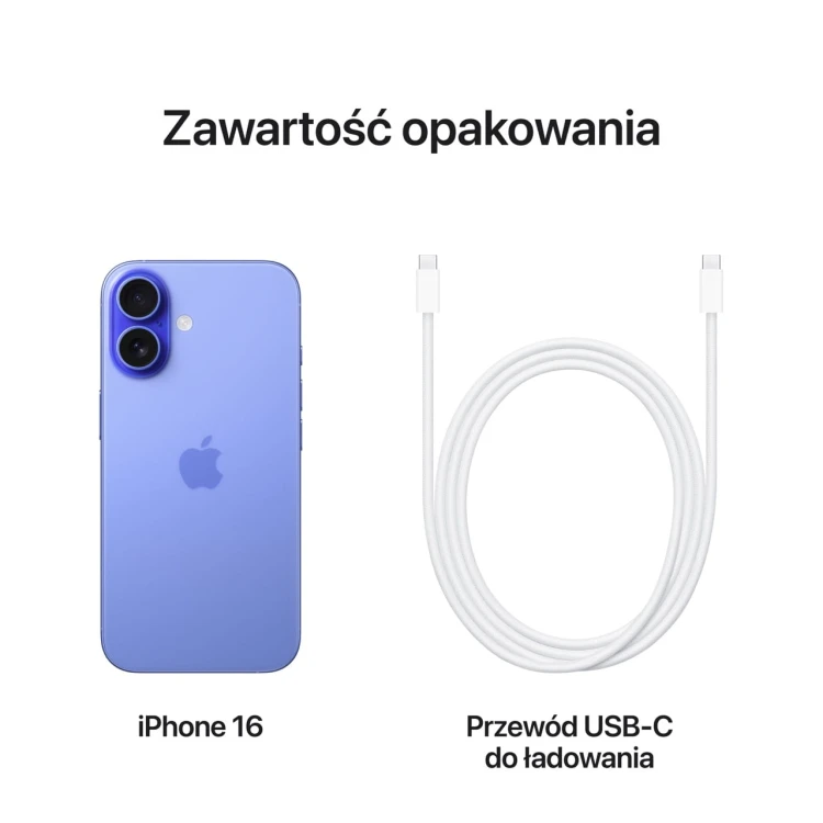 Apple iPhone 16 Ultramarine (ultramaryna)