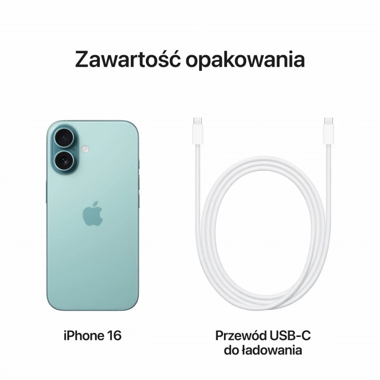 Apple iPhone 16 Teal (berylowa zieleń)