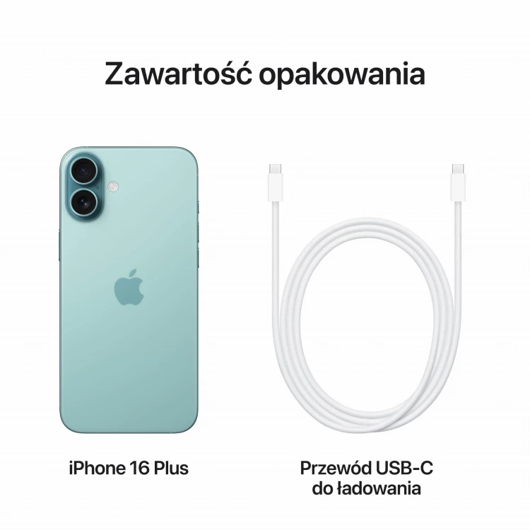 Apple iPhone 16 Plus Teal (berylowa zieleń)