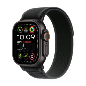 Apple Watch Ultra 2 GPS + Cellular 49mm Black Titanium with Black (czarny) Trail Loop