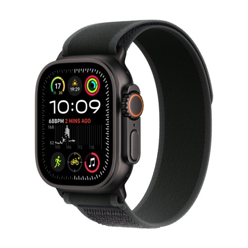 Apple Watch Ultra 2 GPS + Cellular 49mm Black Titanium with Black (czarny) Trail Loop