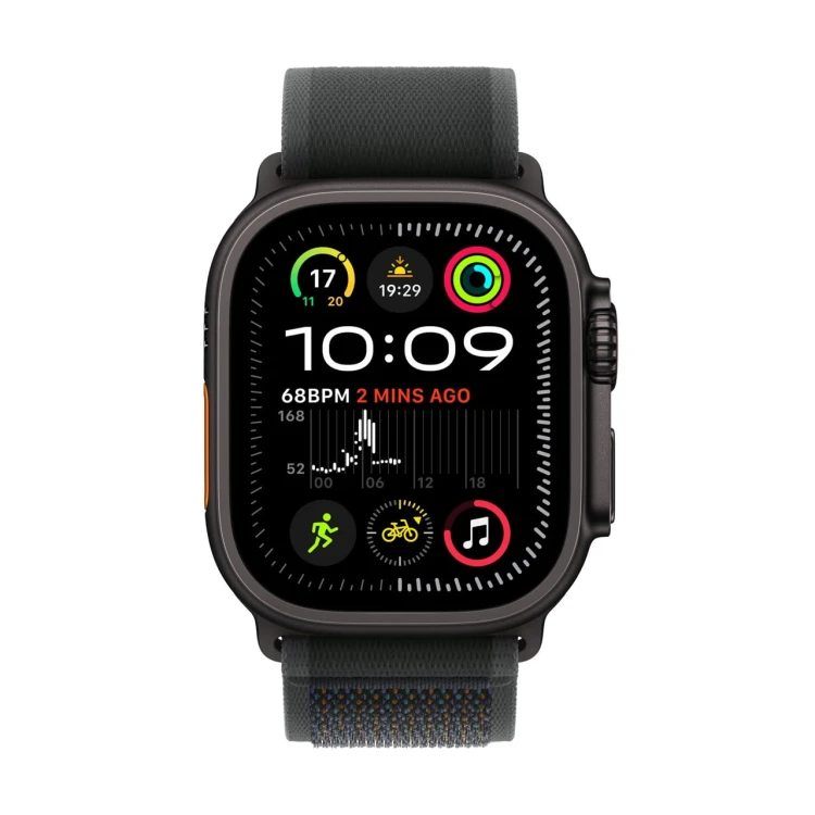 Apple Watch Ultra 2 GPS + Cellular 49mm Black Titanium with Black (czarny) Trail Loop