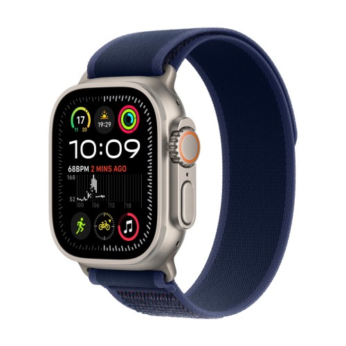 Apple Watch Ultra 2 GPS + Cellular 49mm Natural Titanium with Blue Trail Loop