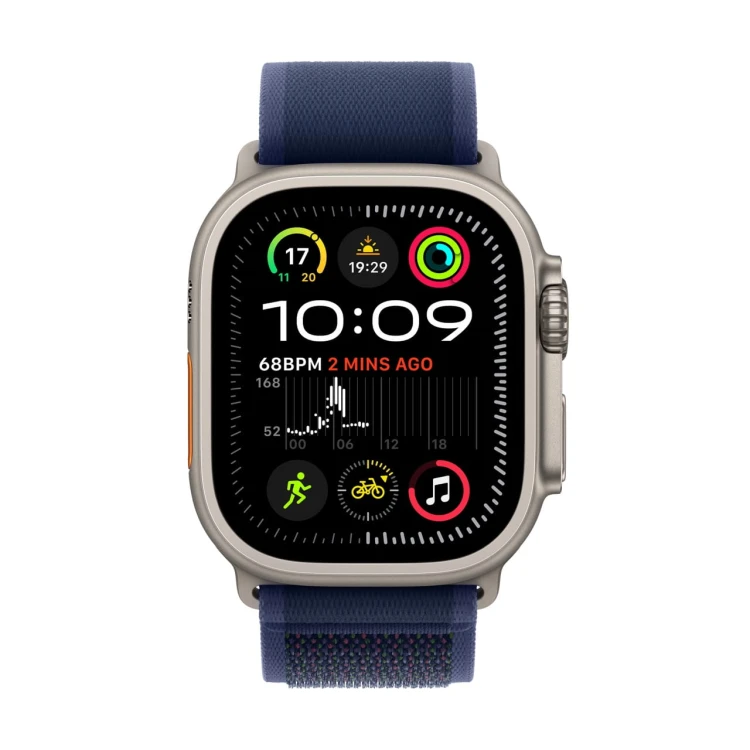 Apple Watch Ultra 2 GPS + Cellular 49mm Natural Titanium with Blue Trail Loop