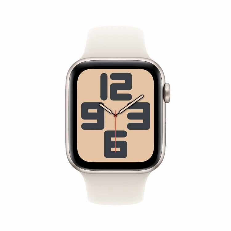 Apple Watch SE GPS 40mm Starlight Aluminium Case with Starlight Sport Band