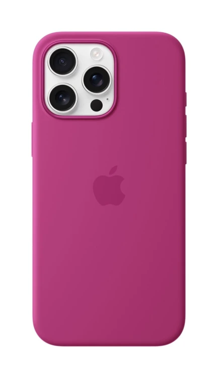Etui silikonowe Apple z MagSafe do iPhone 16 Pro Max - Fuchsia (żywy róż)
