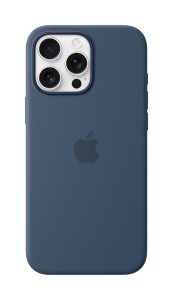 Etui silikonowe Apple z MagSafe do iPhone 16 Pro Max - Denim