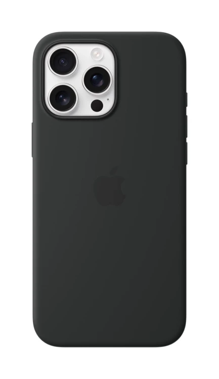 Etui silikonowe Apple z MagSafe do iPhone 16 Pro Max - Black (czarny)