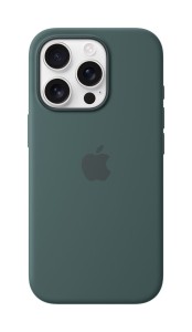 Etui silikonowe Apple z MagSafe do iPhone 16 Pro - Lake Green (górskie jezioro)