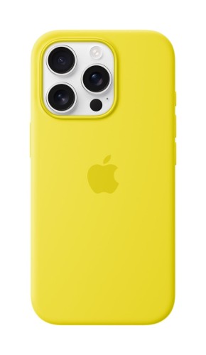 Etui silikonowe Apple z MagSafe do iPhone 16 Pro - Star Fruit (karambola)
