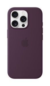 Etui silikonowe Apple z MagSafe do iPhone 16 Pro - Plum (dojrzała śliwka)