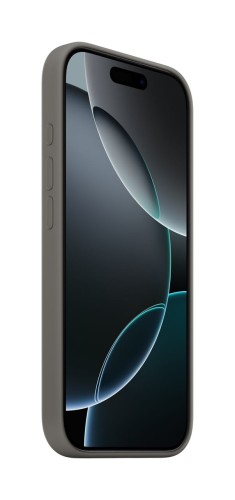 tui silikonowe Apple z MagSafe do iPhone 16 Pro - Stone Gray (górska szarość)