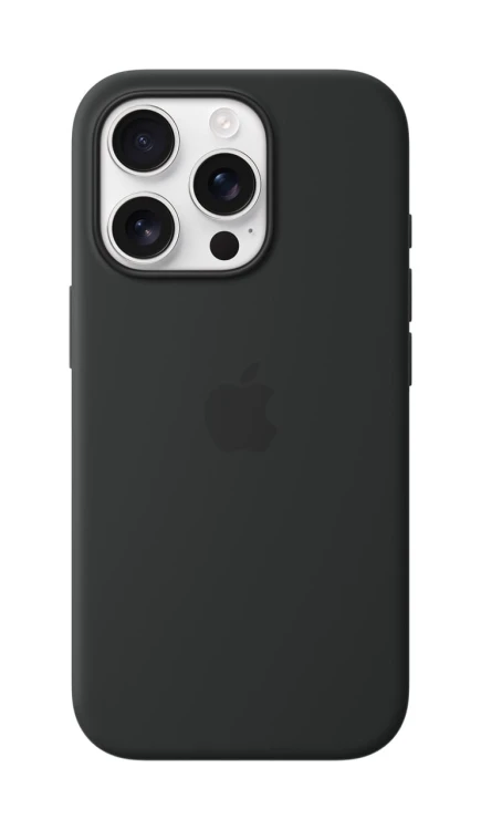 Etui silikonowe Apple z MagSafe do iPhone 16 Pro - Black (czarny)