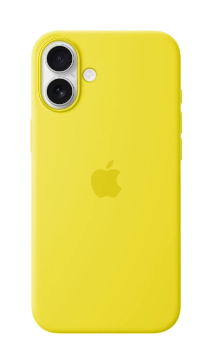Etui silikonowe Apple z MagSafe do iPhone 16 Plus - Star Fruit (karambola)