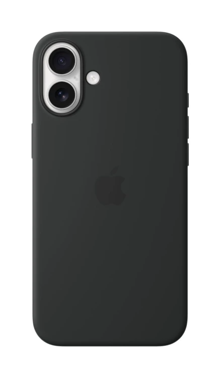 Etui silikonowe Apple z MagSafe do iPhone 16 Plus - Black (czarny)