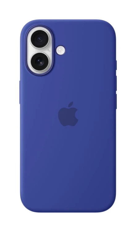 Etui silikonowe Apple z MagSafe do iPhone 16 - Ultramarine (ultramaryna)