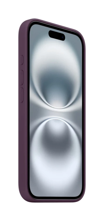 Etui silikonowe Apple z MagSafe do iPhone 16 - Plum (dojrzała śliwka)
